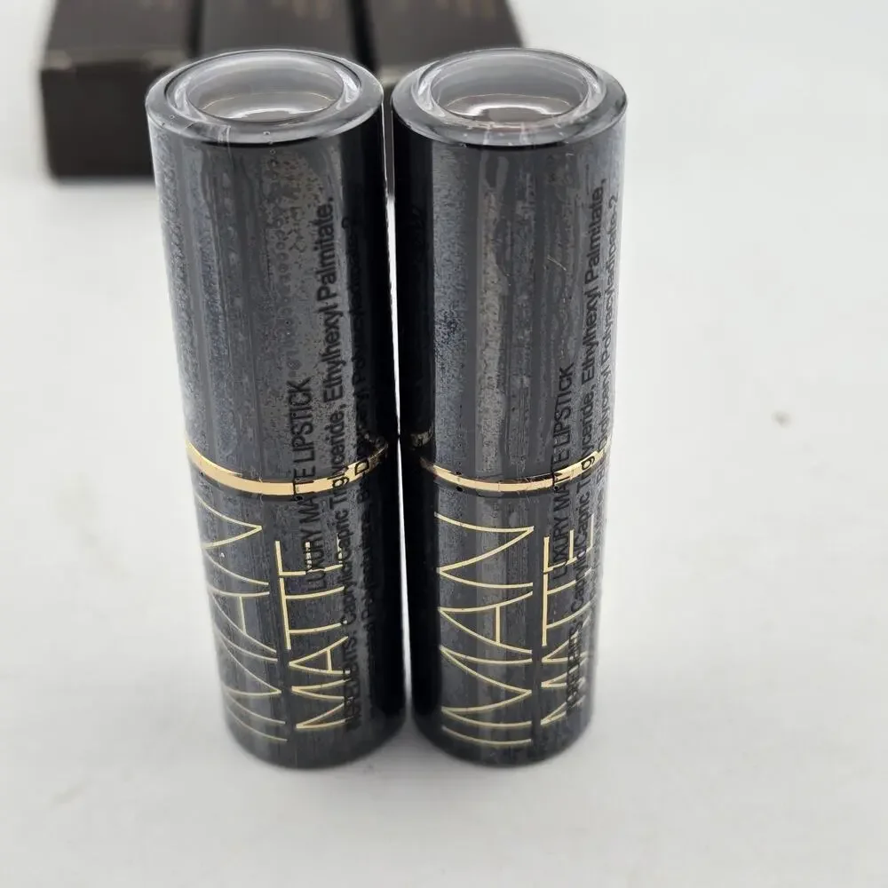 IMAN Luxury Matte Lipstick Mixed Lot Of 5 Assorted Colors Full Size Gift Set